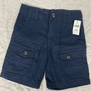 Baby gap navy blue toddler boy shorts NWT